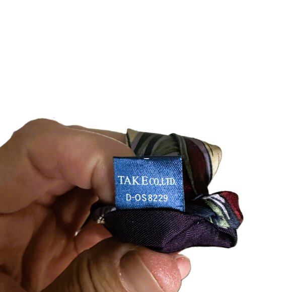 Men's Imperial 100% Silk Multicolored Tie From The International Collection - Picture 5 of 5